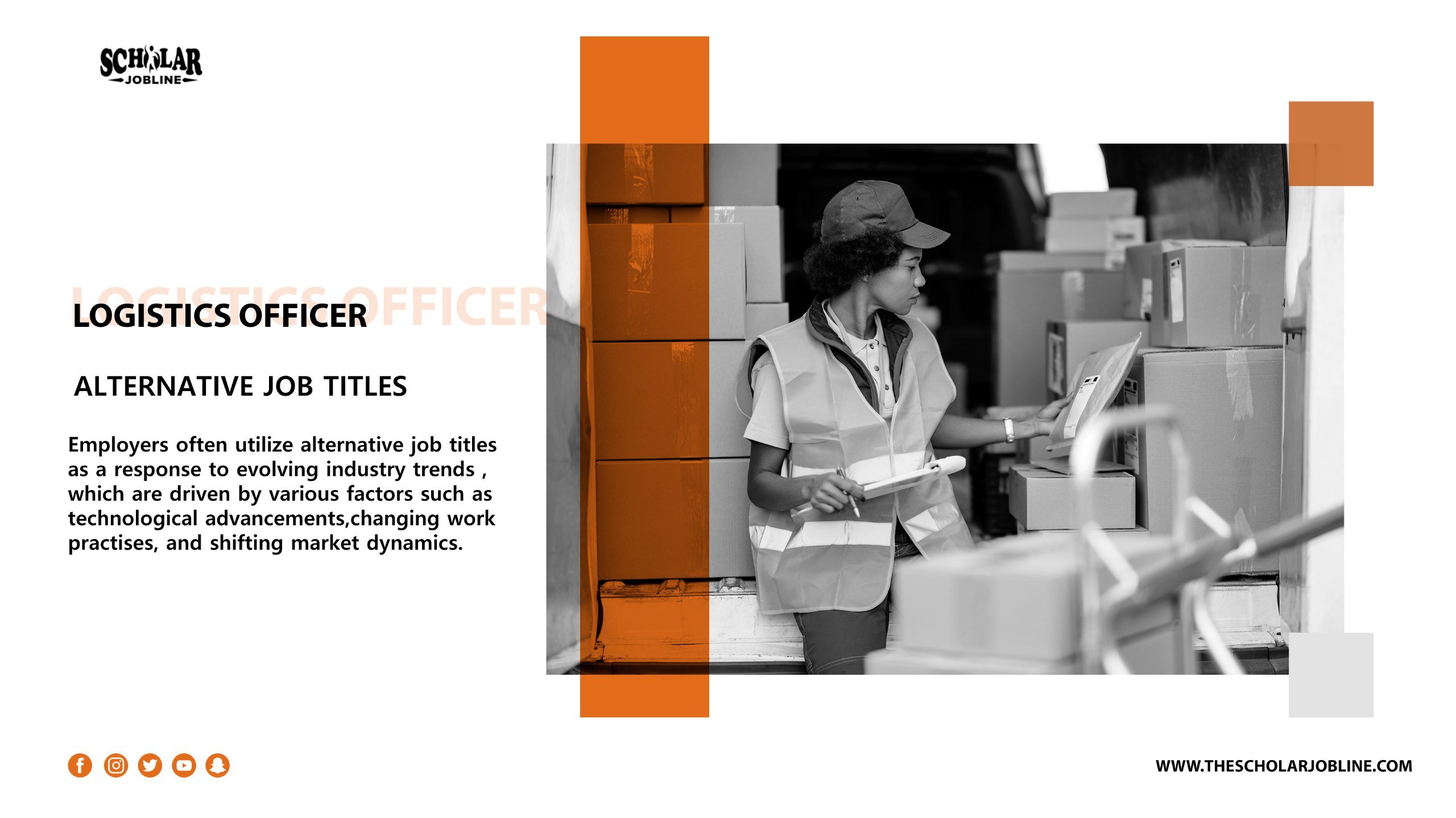 Exploring the Diverse Roles of Logistics Officers - The Scholar Jobline